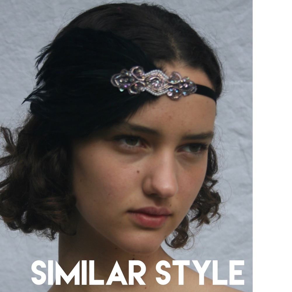 1920’s head piece from Etsy